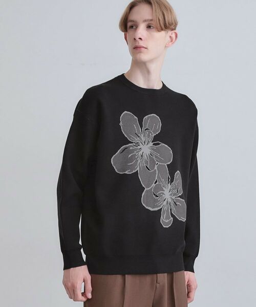 tk.TAKEO KIKUCHI / ティーケー タケオキクチ ニット・セーター | フラワーニットプルオーバー | 詳細6