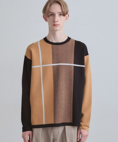 tk.TAKEO KIKUCHI / ティーケー タケオキクチ ニット・セーター | 【洗える】クロスオーバーニット | 詳細18