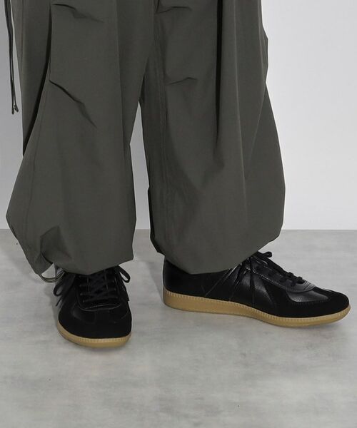 tk.TAKEO KIKUCHI / ティーケー タケオキクチ スニーカー | GERMAN TRAINER 別注レザースニーカー | 詳細7
