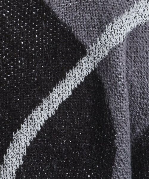 tk.TAKEO KIKUCHI / ティーケー タケオキクチ ニット・セーター | コンプリケートラインアートプルオーバー | 詳細13