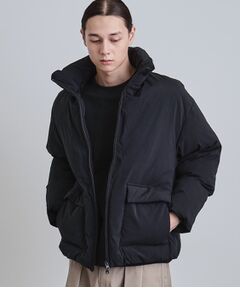 tk.TAKEO KIKUCHI / ティーケー タケオキクチ レザーブルゾン・ジャケット | 中綿スタンドブルゾン