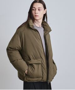 tk.TAKEO KIKUCHI / ティーケー タケオキクチ レザーブルゾン・ジャケット | 中綿スタンドブルゾン