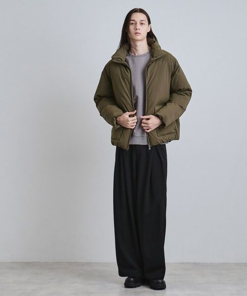 tk.TAKEO KIKUCHI / ティーケー タケオキクチ レザーブルゾン・ジャケット | 中綿スタンドブルゾン | 詳細11