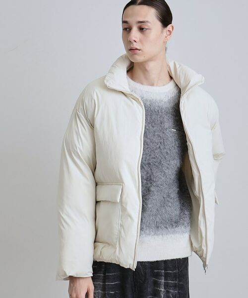 tk.TAKEO KIKUCHI / ティーケー タケオキクチ レザーブルゾン・ジャケット | 中綿スタンドブルゾン | 詳細2