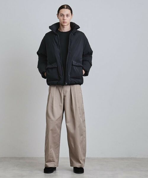 tk.TAKEO KIKUCHI / ティーケー タケオキクチ レザーブルゾン・ジャケット | 中綿スタンドブルゾン | 詳細7