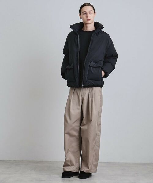 tk.TAKEO KIKUCHI / ティーケー タケオキクチ レザーブルゾン・ジャケット | 中綿スタンドブルゾン | 詳細8