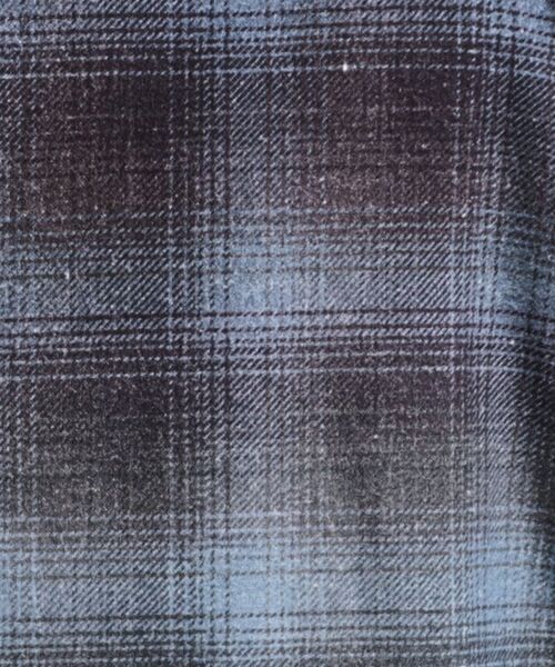 tk.TAKEO KIKUCHI / ティーケー タケオキクチ シャツ・ブラウス | グラデーションプリントネルシャツ | 詳細9