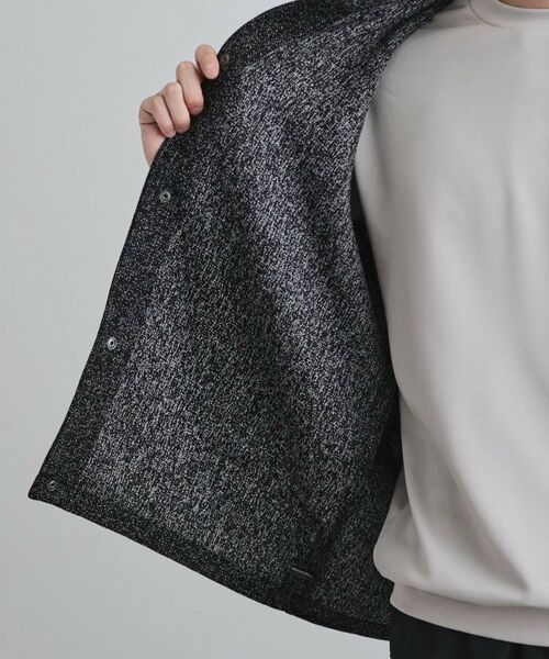 tk.TAKEO KIKUCHI / ティーケー タケオキクチ シャツ・ブラウス | 衿配色ツイードシャツ | 詳細10