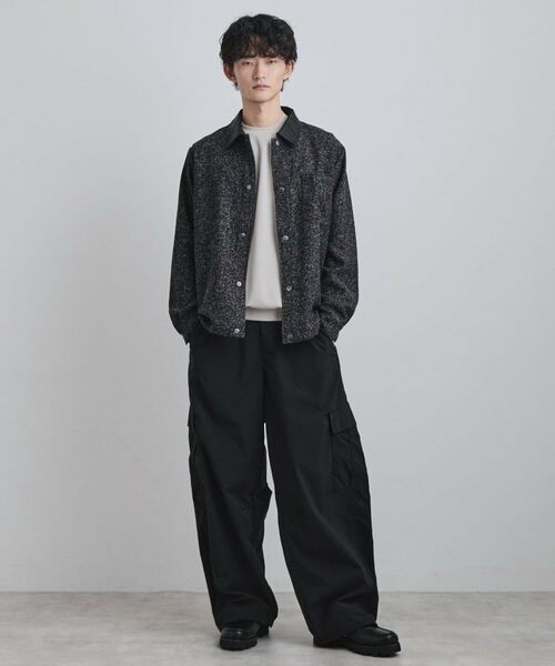 tk.TAKEO KIKUCHI / ティーケー タケオキクチ シャツ・ブラウス | 衿配色ツイードシャツ | 詳細8
