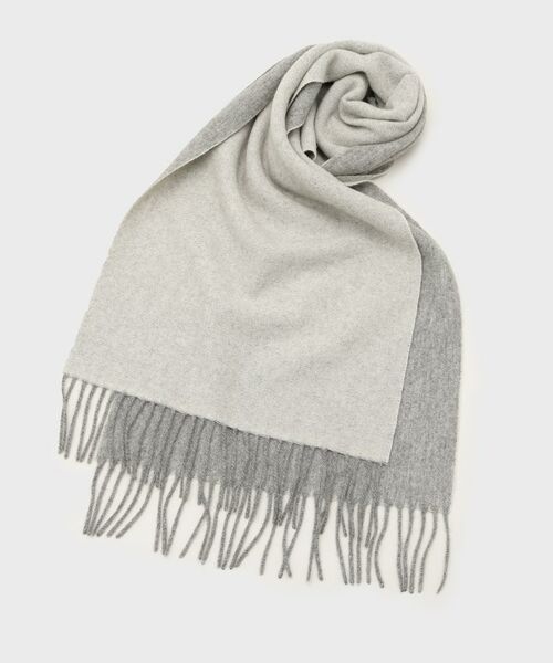 tk.TAKEO KIKUCHI / ティーケー タケオキクチ マフラー・ショール・スヌード・ストール | 【カシミヤ100％】ピュアカシミヤリバーシブルマフラー | 詳細1