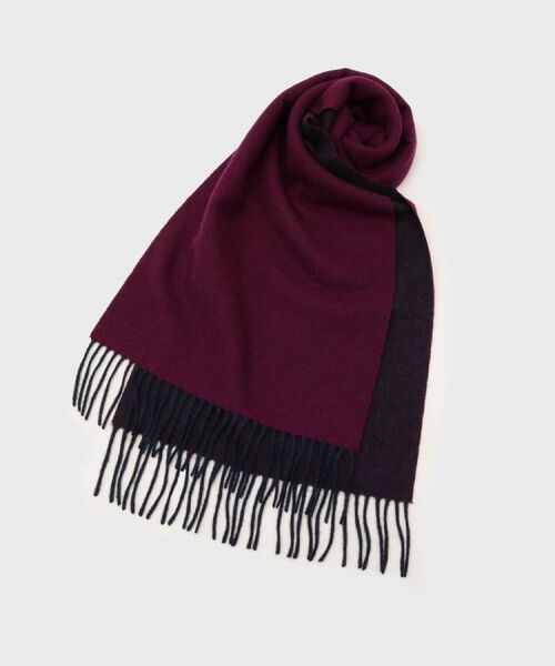 tk.TAKEO KIKUCHI / ティーケー タケオキクチ マフラー・ショール・スヌード・ストール | 【カシミヤ100％】ピュアカシミヤリバーシブルマフラー | 詳細11