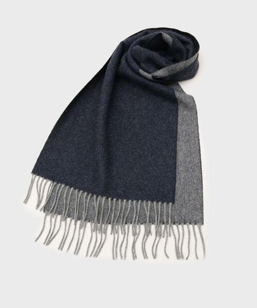 tk.TAKEO KIKUCHI / ティーケー タケオキクチ マフラー・ショール・スヌード・ストール | 【カシミヤ100％】ピュアカシミヤリバーシブルマフラー | 詳細13
