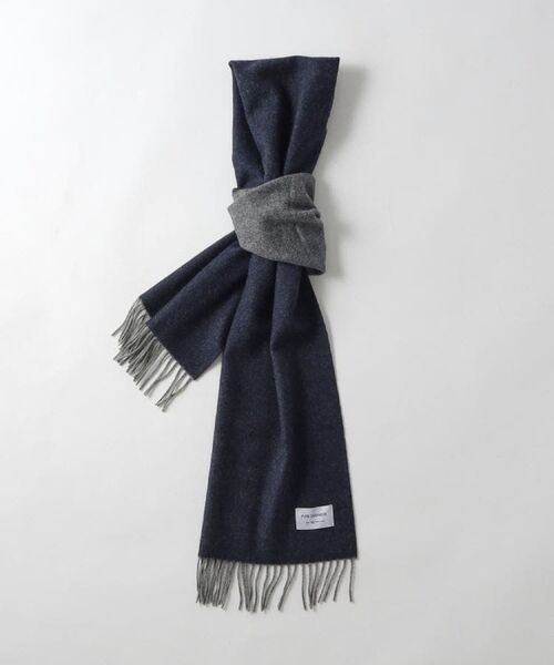 tk.TAKEO KIKUCHI / ティーケー タケオキクチ マフラー・ショール・スヌード・ストール | 【カシミヤ100％】ピュアカシミヤリバーシブルマフラー | 詳細14