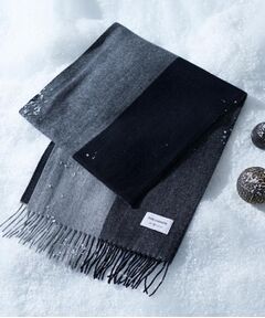 tk.TAKEO KIKUCHI / ティーケー タケオキクチ マフラー・ショール・スヌード・ストール | 【カシミヤ100％】ピュアカシミヤセパレートマフラー