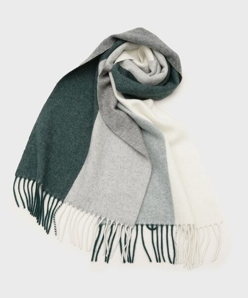 tk.TAKEO KIKUCHI / ティーケー タケオキクチ マフラー・ショール・スヌード・ストール | 【カシミヤ100％】ピュアカシミヤセパレートマフラー | 詳細1