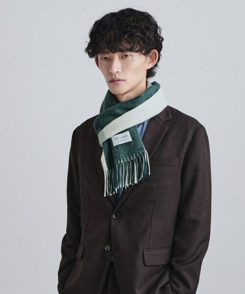 tk.TAKEO KIKUCHI / ティーケー タケオキクチ マフラー・ショール・スヌード・ストール | 【カシミヤ100％】ピュアカシミヤセパレートマフラー | 詳細7