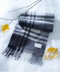 tk.TAKEO KIKUCHI / ティーケー タケオキクチ マフラー・ショール・スヌード・ストール | カシミヤチェックマフラー