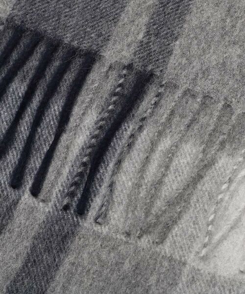 tk.TAKEO KIKUCHI / ティーケー タケオキクチ マフラー・ショール・スヌード・ストール | カシミヤチェックマフラー | 詳細4