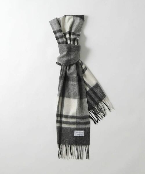 tk.TAKEO KIKUCHI / ティーケー タケオキクチ マフラー・ショール・スヌード・ストール | カシミヤチェックマフラー | 詳細8