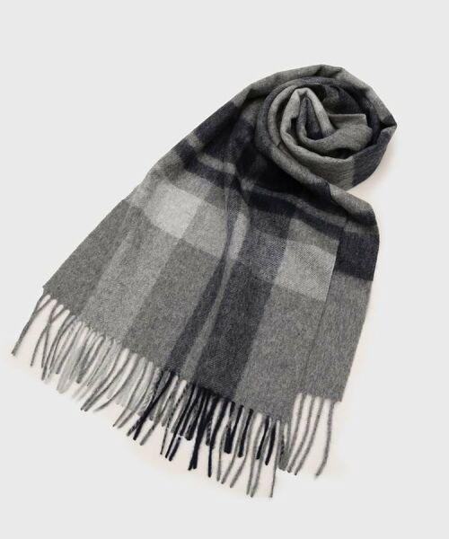 tk.TAKEO KIKUCHI / ティーケー タケオキクチ マフラー・ショール・スヌード・ストール | カシミヤチェックマフラー | 詳細9