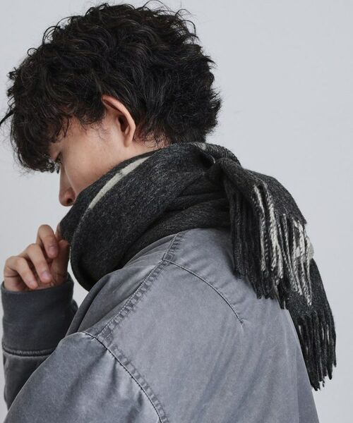 tk.TAKEO KIKUCHI / ティーケー タケオキクチ マフラー・ショール・スヌード・ストール | カシミヤ混マフラー | 詳細5