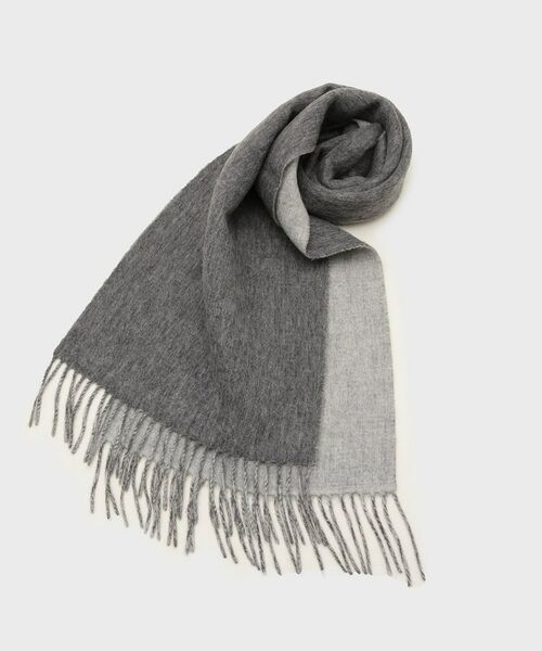 tk.TAKEO KIKUCHI / ティーケー タケオキクチ マフラー・ショール・スヌード・ストール | カシミヤ混マフラー(オフホワイト(003))