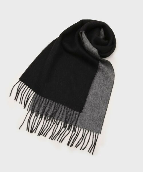 tk. TAKEO KIKUCHI/ティーケー タケオキクチ カシミヤ混マフラー ブラック(019) 00 tk. TAKEO KIKUCHI/ティーケー タケオキクチ カシミヤ混マフラー ブラック(019) 00