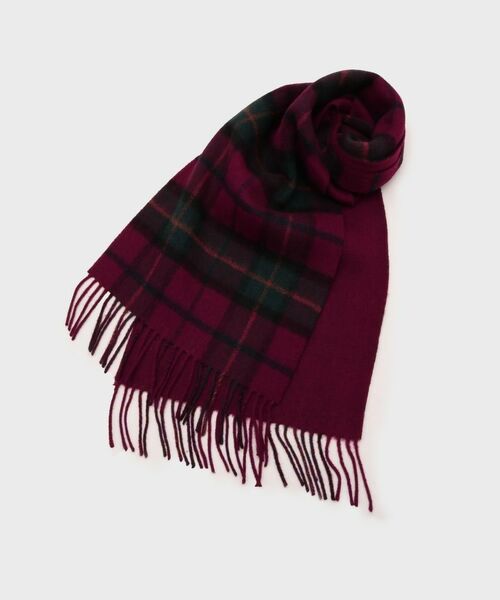 tk.TAKEO KIKUCHI / ティーケー タケオキクチ マフラー・ショール・スヌード・ストール | カシミヤ混マフラー(レッド(263))
