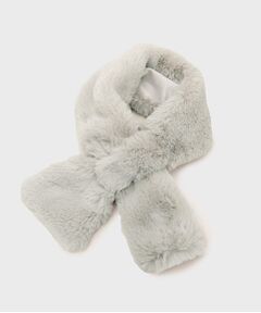 tk.TAKEO KIKUCHI / ティーケー タケオキクチ マフラー・ショール・スヌード・ストール | もこもこファーティペット