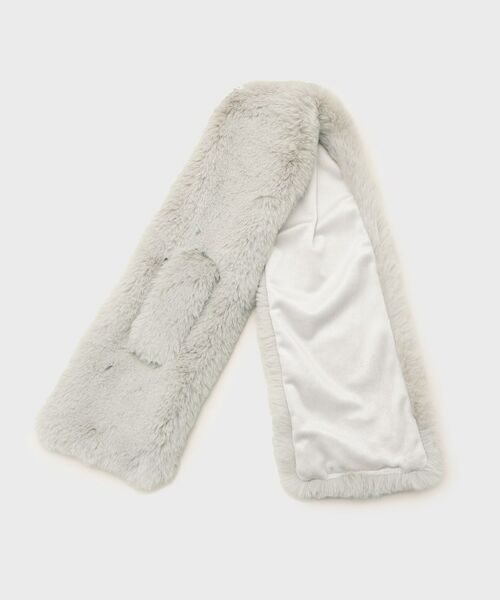 tk.TAKEO KIKUCHI / ティーケー タケオキクチ マフラー・ショール・スヌード・ストール | もこもこファーティペット | 詳細2