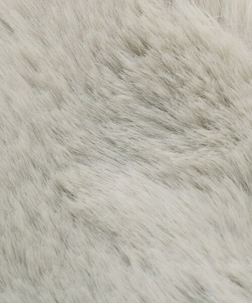 tk.TAKEO KIKUCHI / ティーケー タケオキクチ マフラー・ショール・スヌード・ストール | もこもこファーティペット | 詳細4