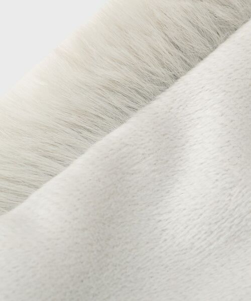 tk.TAKEO KIKUCHI / ティーケー タケオキクチ マフラー・ショール・スヌード・ストール | もこもこファーティペット | 詳細5