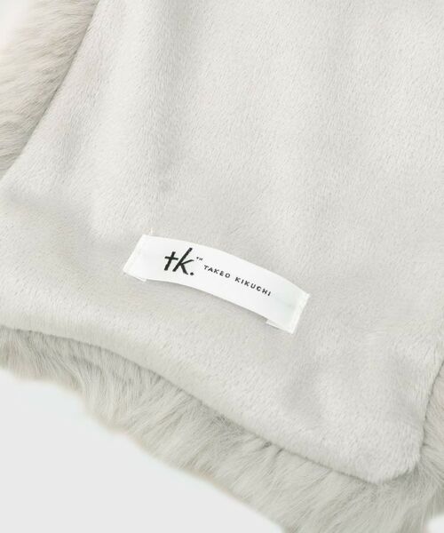 tk.TAKEO KIKUCHI / ティーケー タケオキクチ マフラー・ショール・スヌード・ストール | もこもこファーティペット | 詳細6