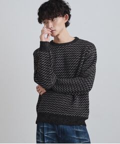 tk.TAKEO KIKUCHI / ティーケー タケオキクチ ニット・セーター | バーズアイモールニット