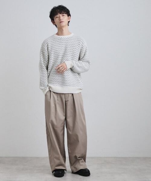 tk.TAKEO KIKUCHI / ティーケー タケオキクチ ニット・セーター | バーズアイモールニット | 詳細3