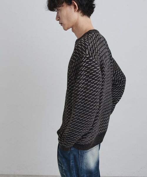 tk.TAKEO KIKUCHI / ティーケー タケオキクチ ニット・セーター | バーズアイモールニット | 詳細5
