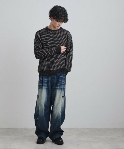 tk.TAKEO KIKUCHI / ティーケー タケオキクチ ニット・セーター | バーズアイモールニット | 詳細7