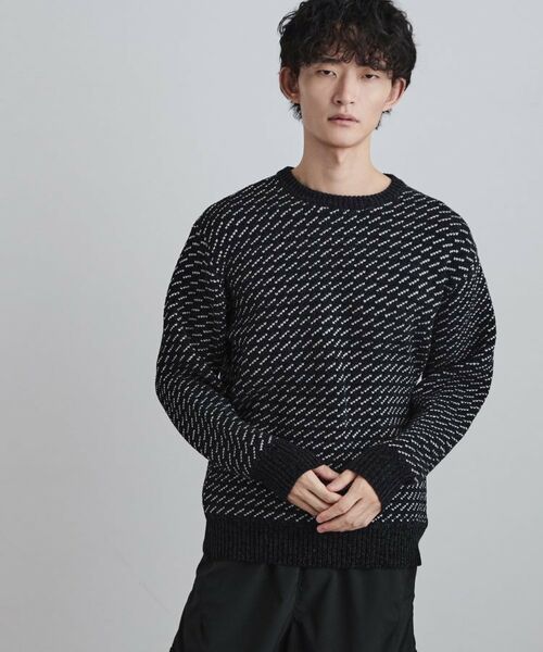 tk.TAKEO KIKUCHI / ティーケー タケオキクチ ニット・セーター | バーズアイモールニット | 詳細9