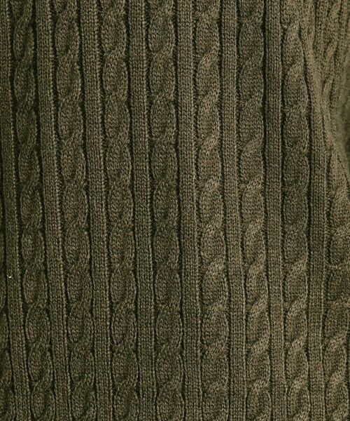 tk.TAKEO KIKUCHI / ティーケー タケオキクチ ニット・セーター | ケーブルクルーネックニット | 詳細12