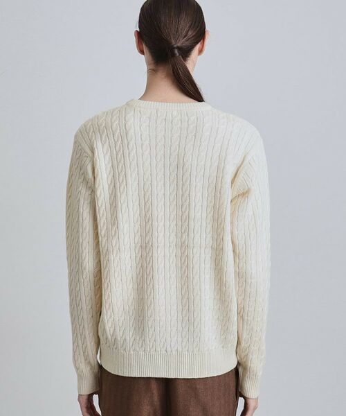 tk.TAKEO KIKUCHI / ティーケー タケオキクチ ニット・セーター | ケーブルクルーネックニット | 詳細19