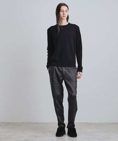 tk.TAKEO KIKUCHI / ティーケー タケオキクチ ニット・セーター | ケーブルクルーネックニット | 詳細6