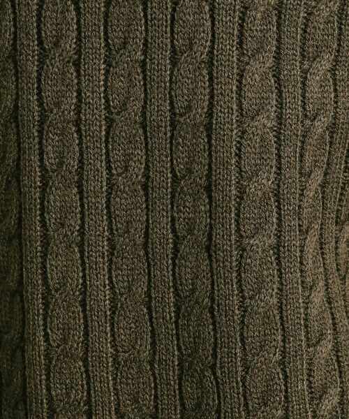 tk.TAKEO KIKUCHI / ティーケー タケオキクチ ニット・セーター | ケーブルタートルニット | 詳細12