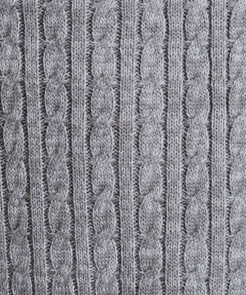 tk.TAKEO KIKUCHI / ティーケー タケオキクチ ニット・セーター | ケーブルタートルニット | 詳細16