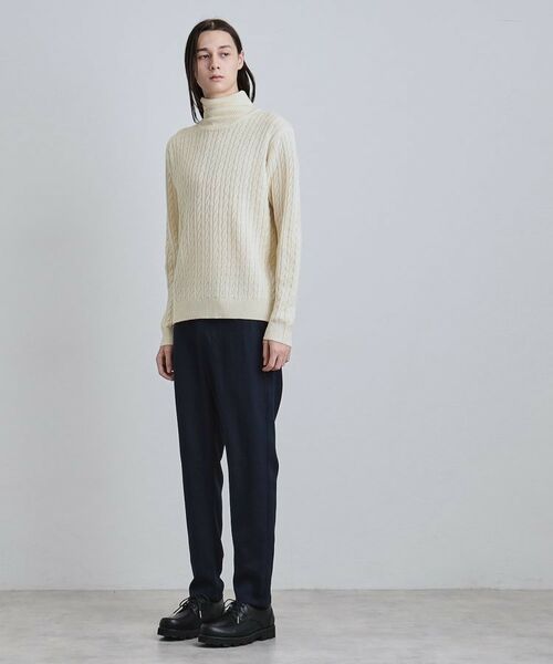 tk.TAKEO KIKUCHI / ティーケー タケオキクチ ニット・セーター | ケーブルタートルニット | 詳細2