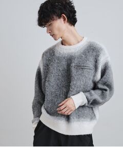 tk.TAKEO KIKUCHI / ティーケー タケオキクチ ニット・セーター | グラデーションニット