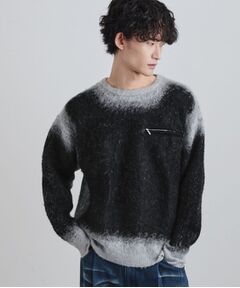 tk.TAKEO KIKUCHI / ティーケー タケオキクチ ニット・セーター | グラデーションニット