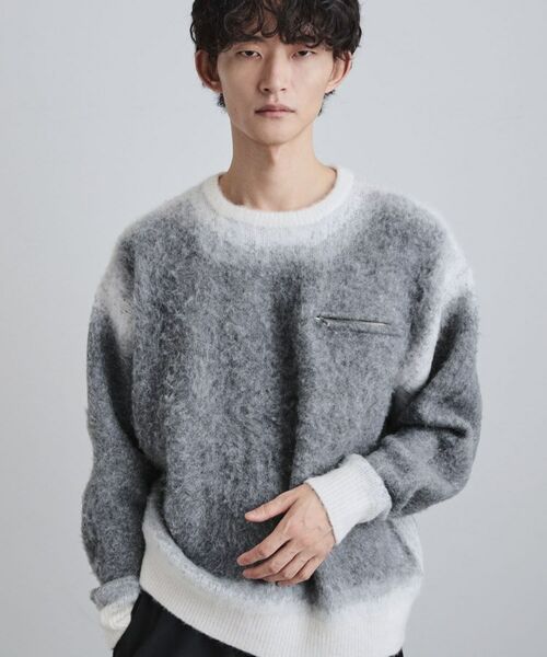 tk.TAKEO KIKUCHI / ティーケー タケオキクチ ニット・セーター | グラデーションニット | 詳細1