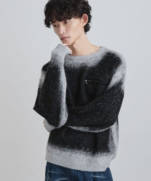 tk.TAKEO KIKUCHI / ティーケー タケオキクチ ニット・セーター | グラデーションニット | 詳細5