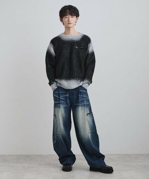 tk.TAKEO KIKUCHI / ティーケー タケオキクチ ニット・セーター | グラデーションニット | 詳細6