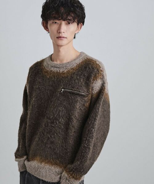 tk.TAKEO KIKUCHI / ティーケー タケオキクチ ニット・セーター | グラデーションニット | 詳細9